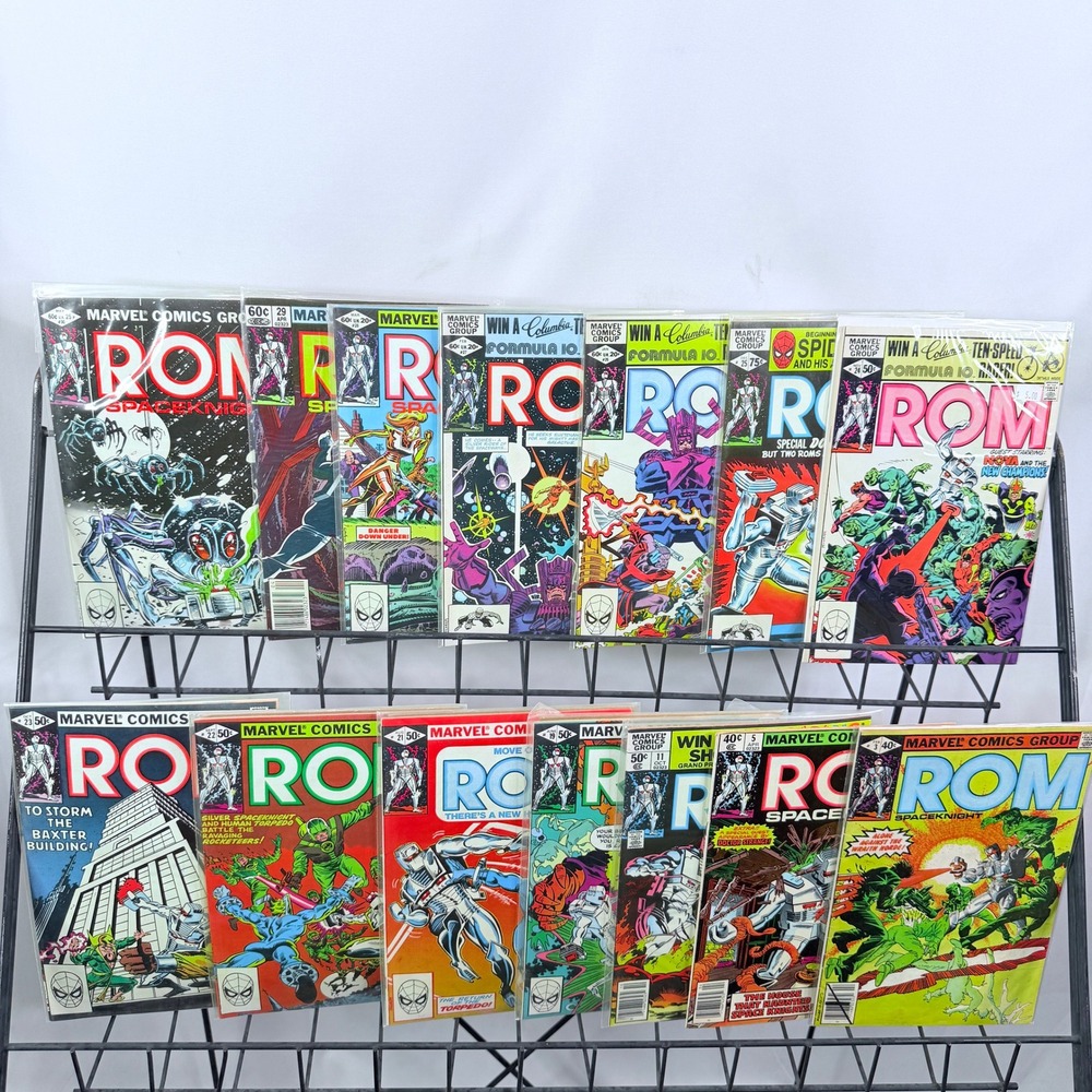 Rom Spaceknight 3 5 11 19 21-30 Lot Galactus Spider-Man Bronze Age